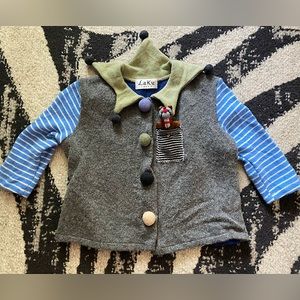 Laku Yaeko, custom/handmade Cashmere, sweater